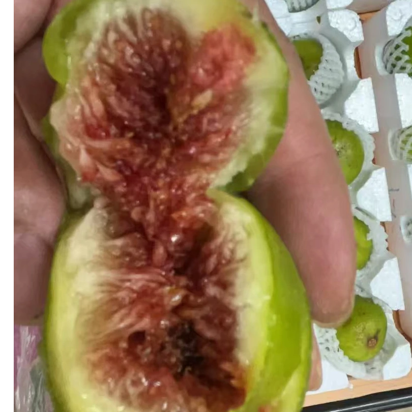 树熟无花果一盒一斤 不用等回家直接吃 口感甜