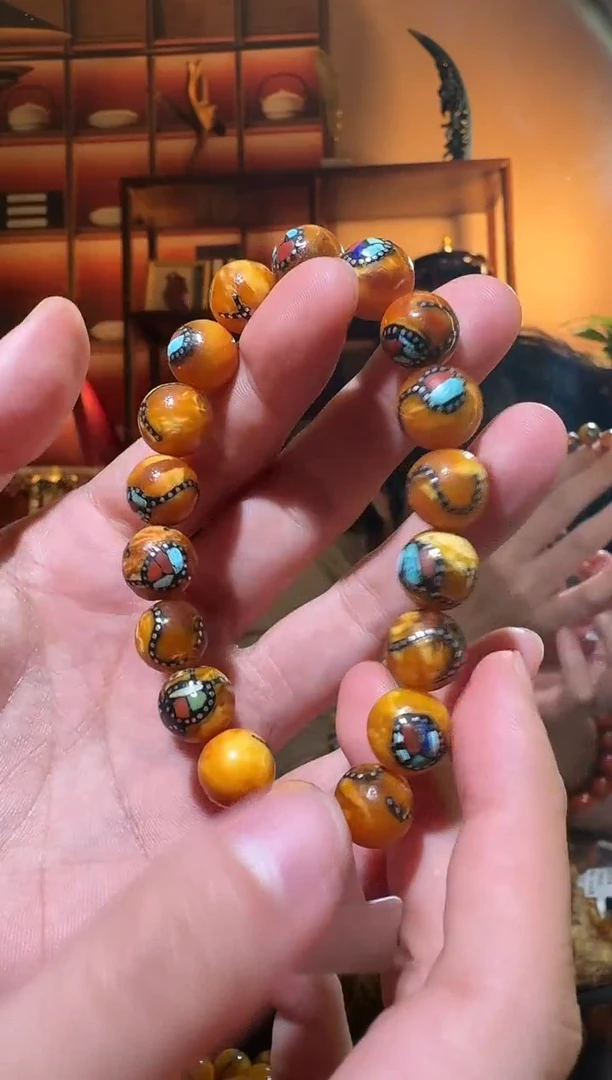 蜜蜡颈饰未镶嵌5999天然蜜蜡珠宝奇石