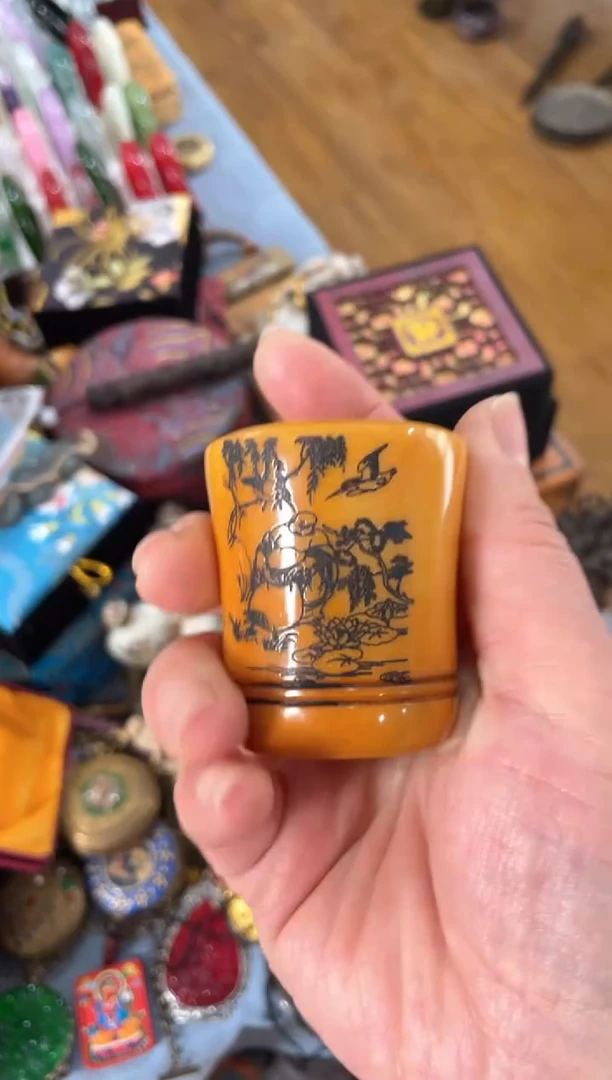 【闪购商品】1宫廷影视老旧工艺摆件