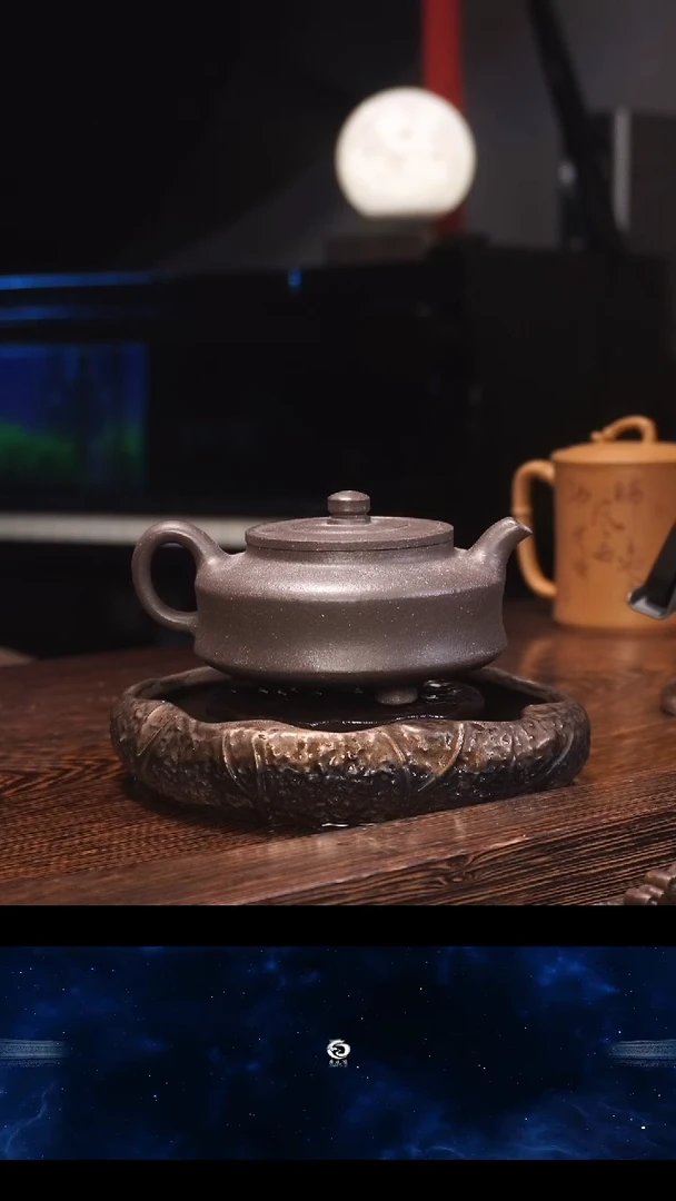 【闪购商品】紫砂茶壶天青泥 三足 CK