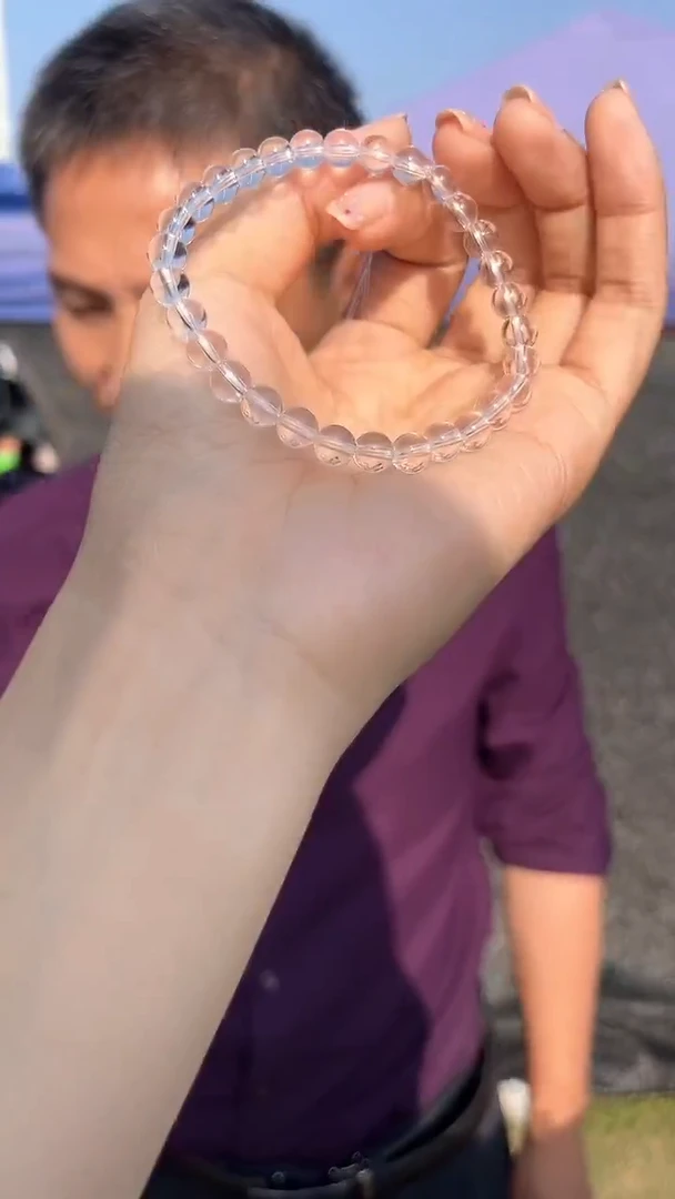 水晶手链未镶嵌天然AA手串多样性发一6mm