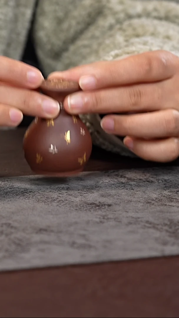 茶杯紫泥盖置2200