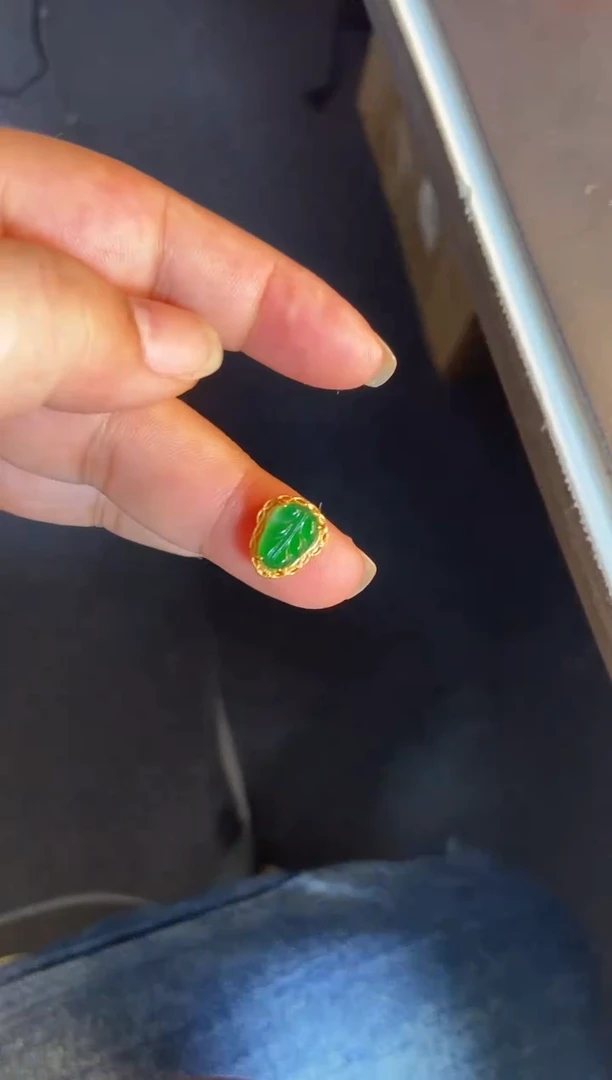 吊坠(不含链)银S925镶嵌翡翠1