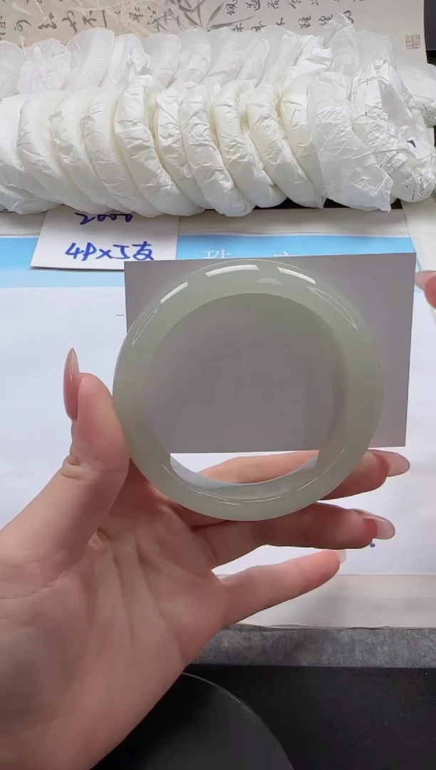 未镶嵌手镯石英质玉159-59
