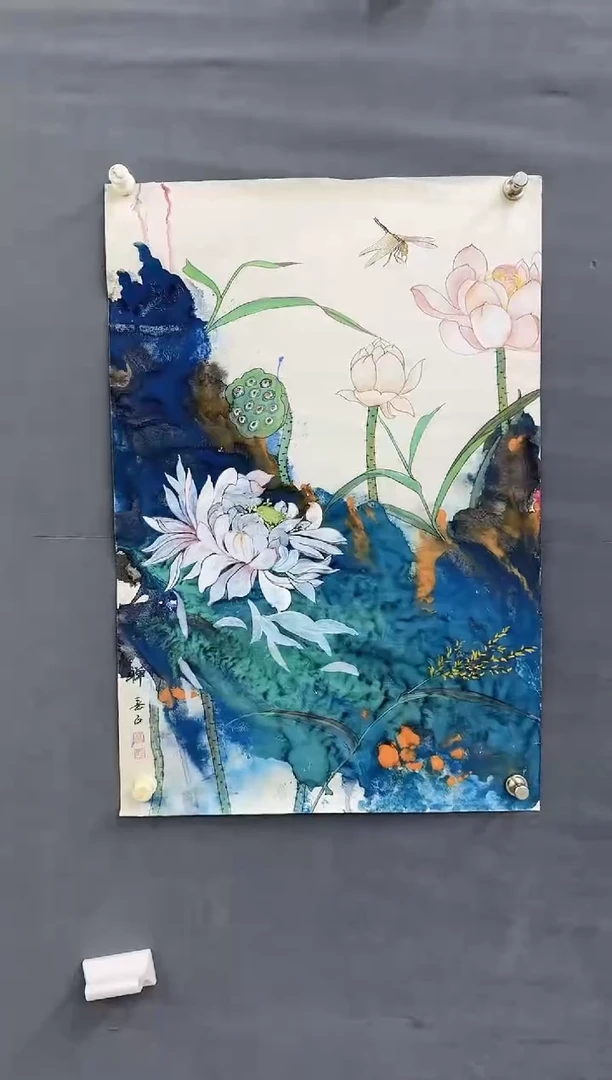 国画Z天津人美--高喜占老师--2.7平尺国画