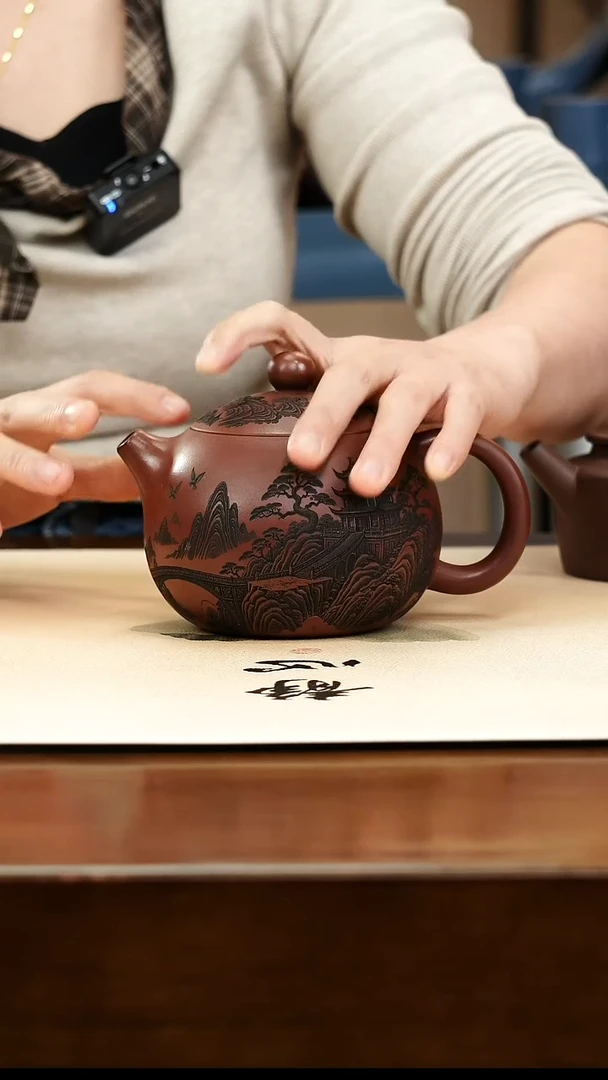 茶壶紫砂宜兴紫砂壶孤品微瑕