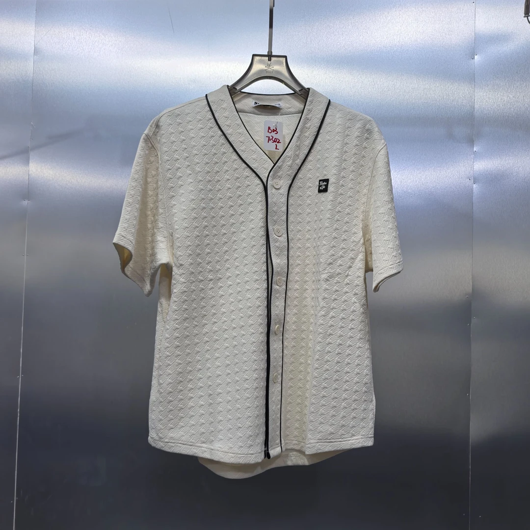 B03-71302-NP夏季正面立体小标标时尚开衫半袖