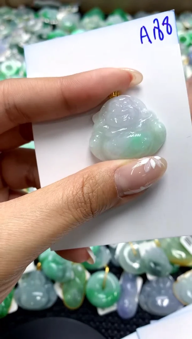 【闪购商品】翡翠颈饰18K金镶嵌111111111111111111