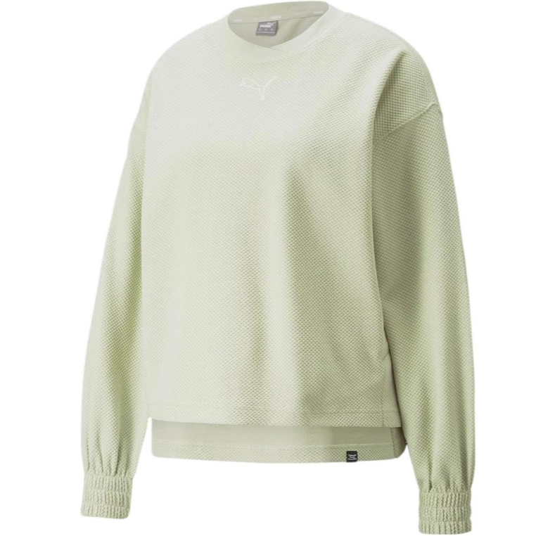 PUMA/彪马【大仓】女款时尚简约舒适纯色圆领长袖卫衣 849448-33-17