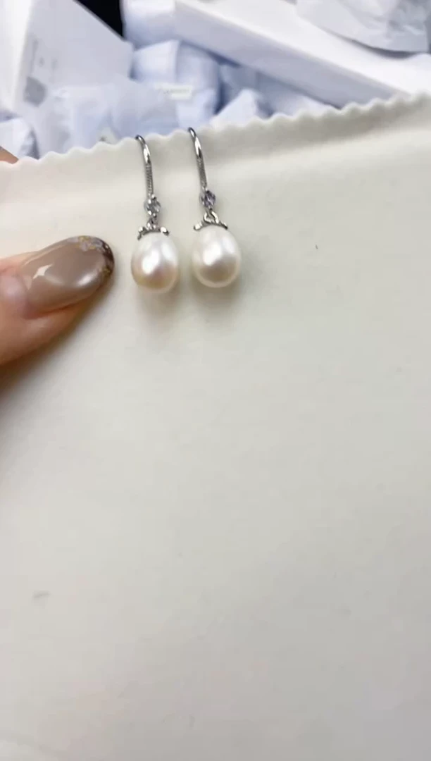 未镶嵌耳饰淡水珍珠xl1048