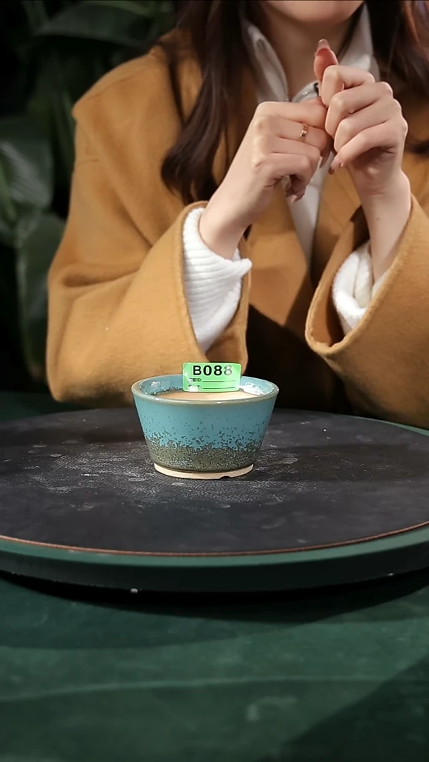 【石湾花盆】4寸小圆盆一****?088