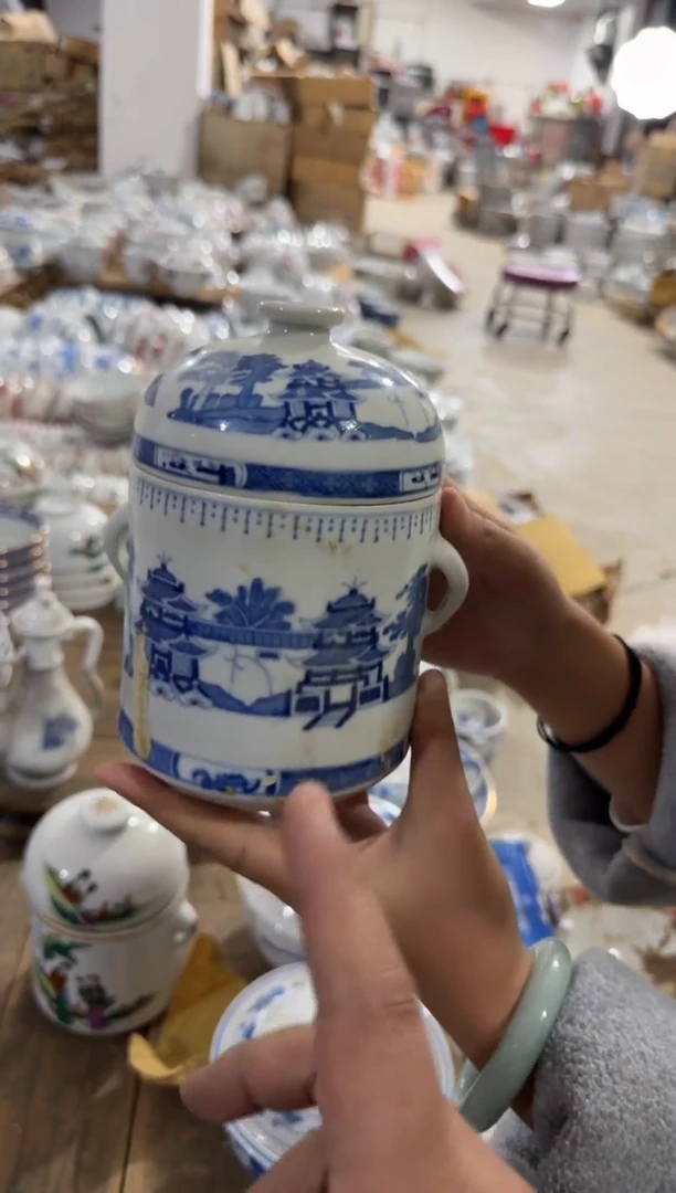 摆件梧桐炖盅600毫升有瑕请慎拍