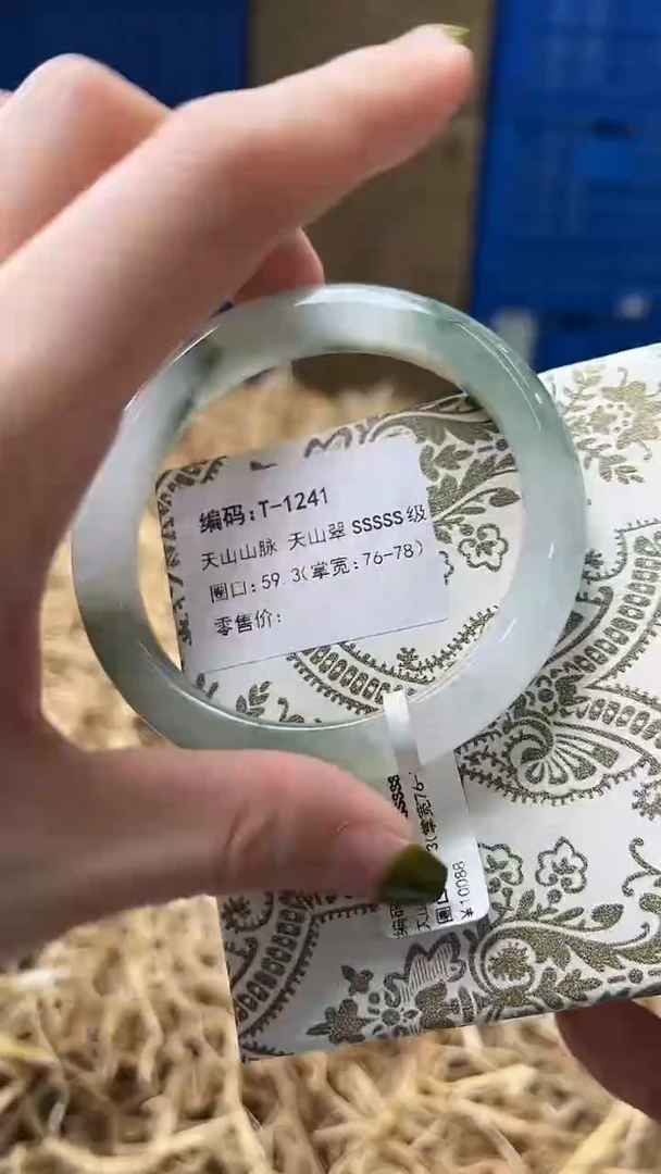 未镶嵌手镯石英质玉T1241