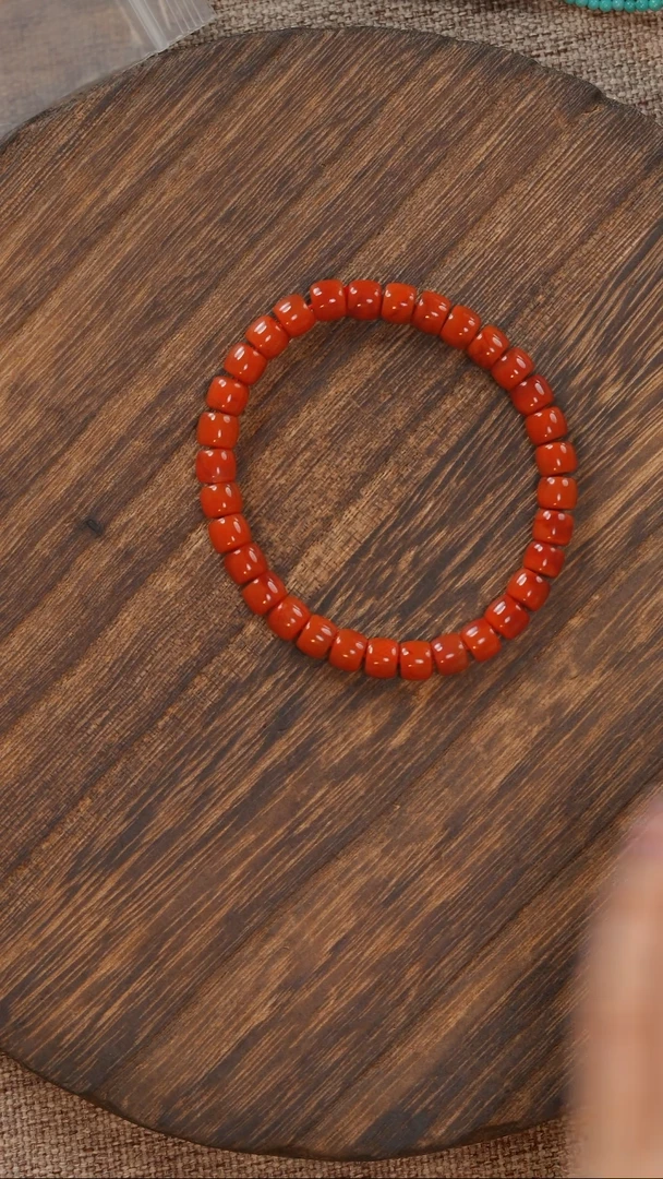 未镶嵌手链南红玛瑙?****心1