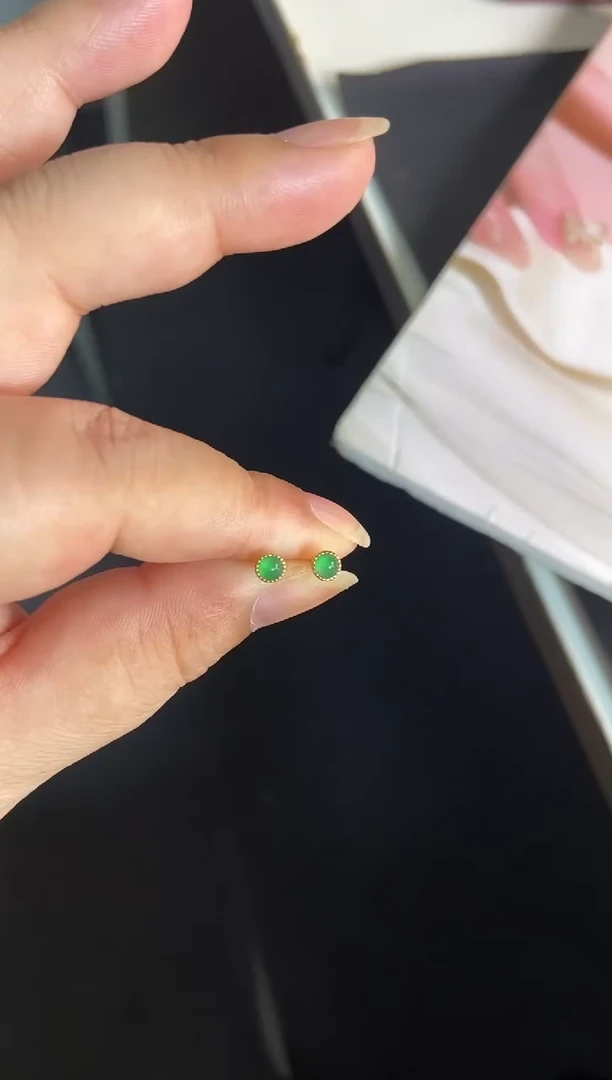 吊坠(不含链)银S925镶嵌翡翠1