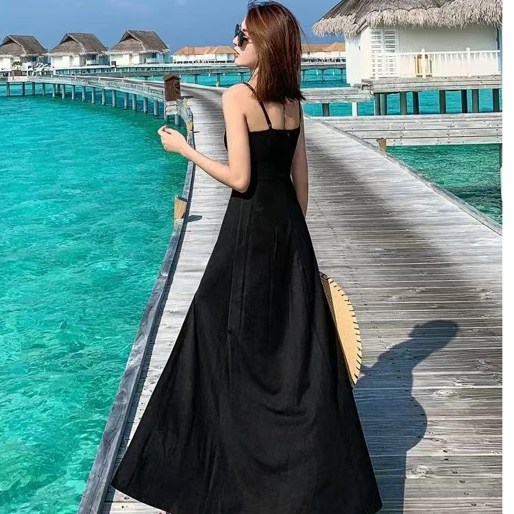 【慧慧私服】设计款百搭连衣裙4XLDD3934