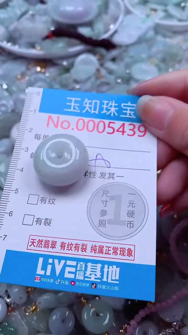 吊坠(不含链)未镶嵌翡翠5439