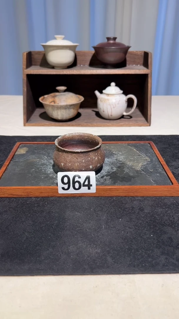 ?****E景德镇柴烧裸烧全手工A964