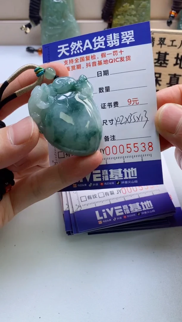颈饰未镶嵌翡翠
