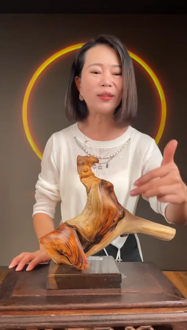 柏木（崖柏）手工摆件,先抢先得! 编号:39