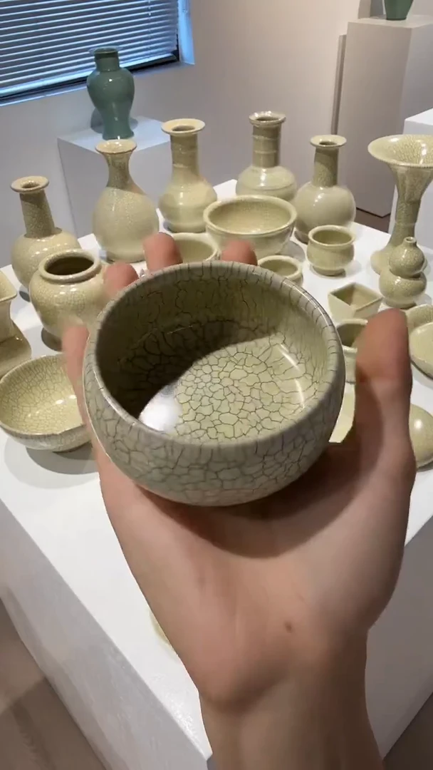 青瓷手工茶器包邮