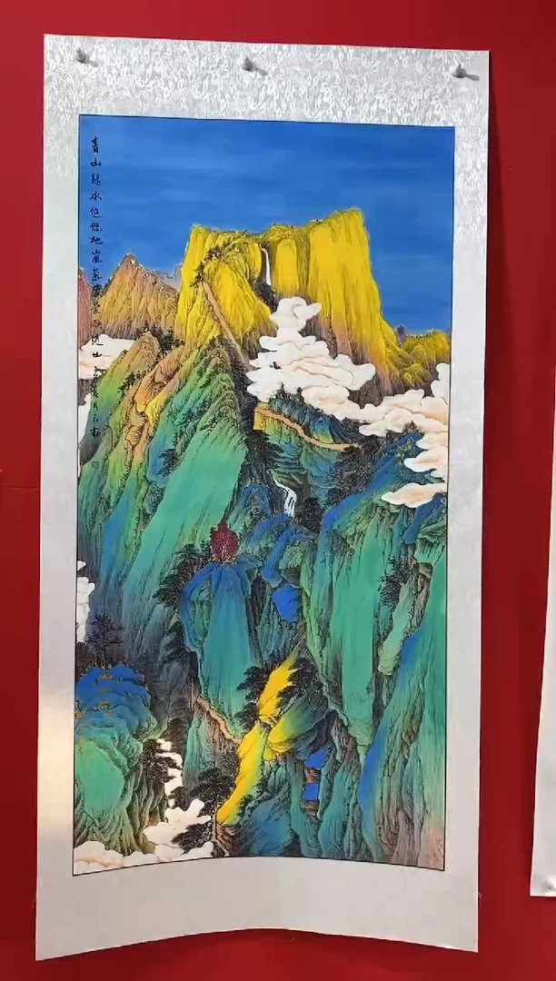 国画国画NYQ杰牛云勤老师作品