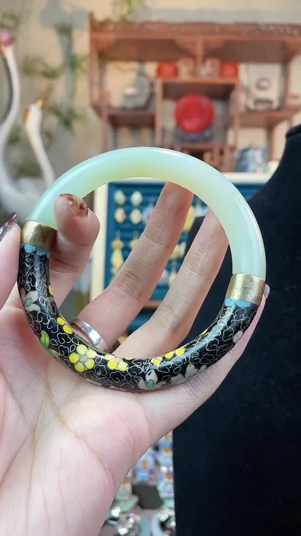 非遗手工景泰蓝精品镯子58-62