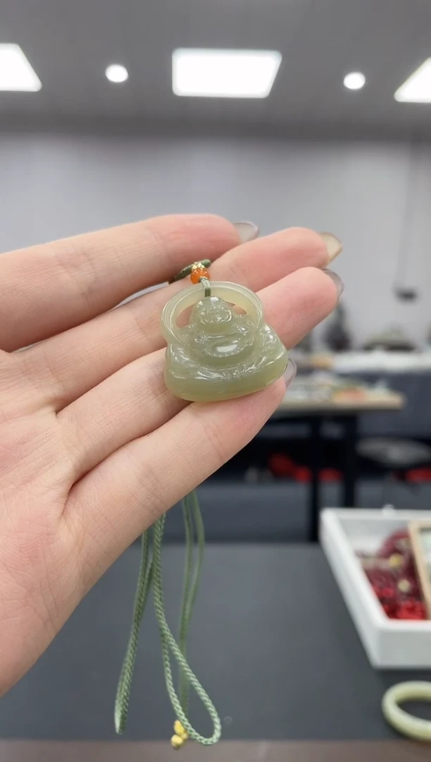 和田玉未镶嵌颈饰多样性拍一发一015