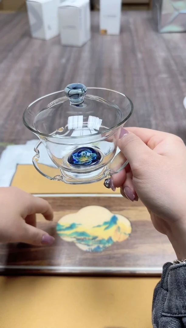 【闪购商品】其他风谜花语瑾卉盖碗