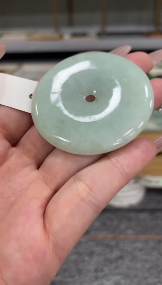 颈饰未镶嵌翡翠天然A货翡翠随机发一件72