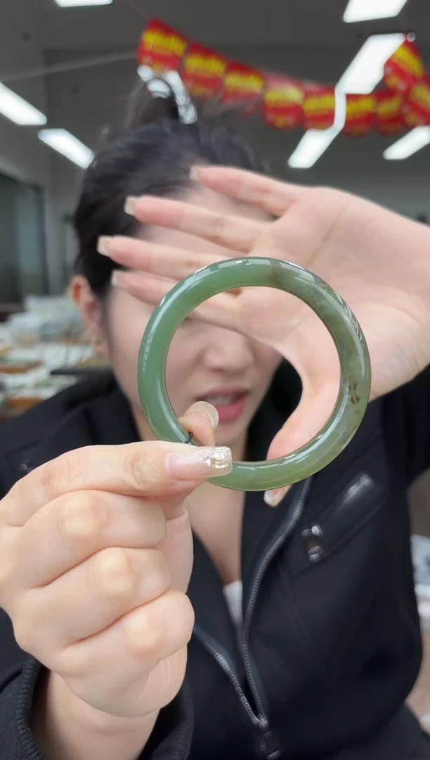 未镶嵌手镯和田玉c-23圈口54