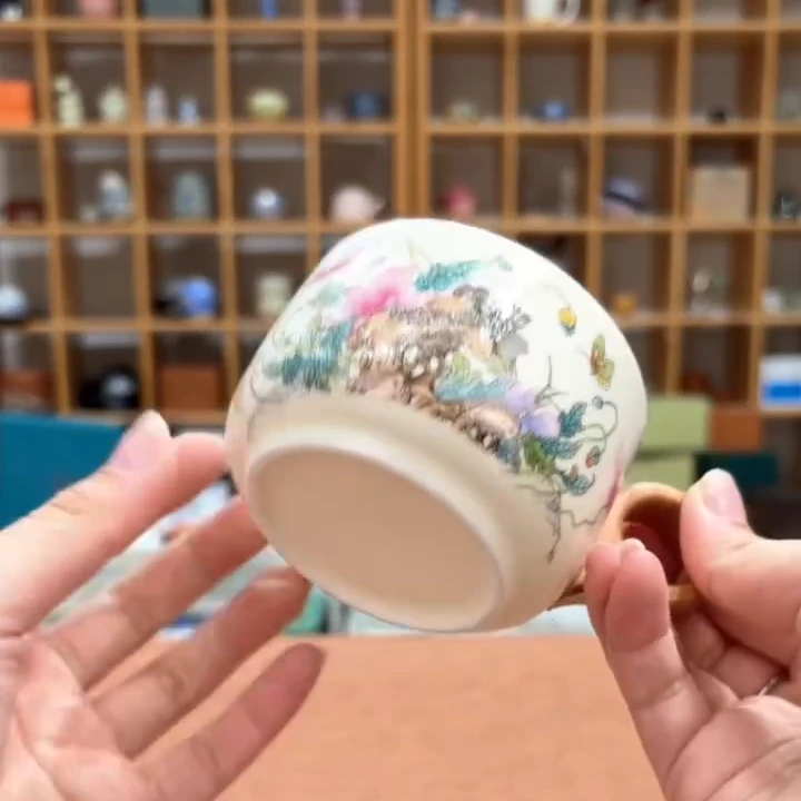 F213虞美人咖啡杯-乐水缘LSY