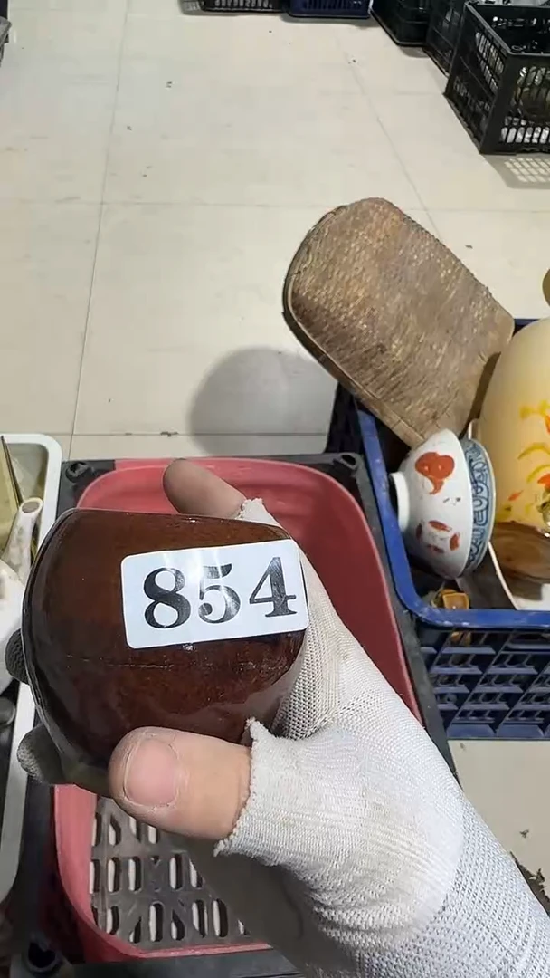瓷片糊**人亿容工艺品854