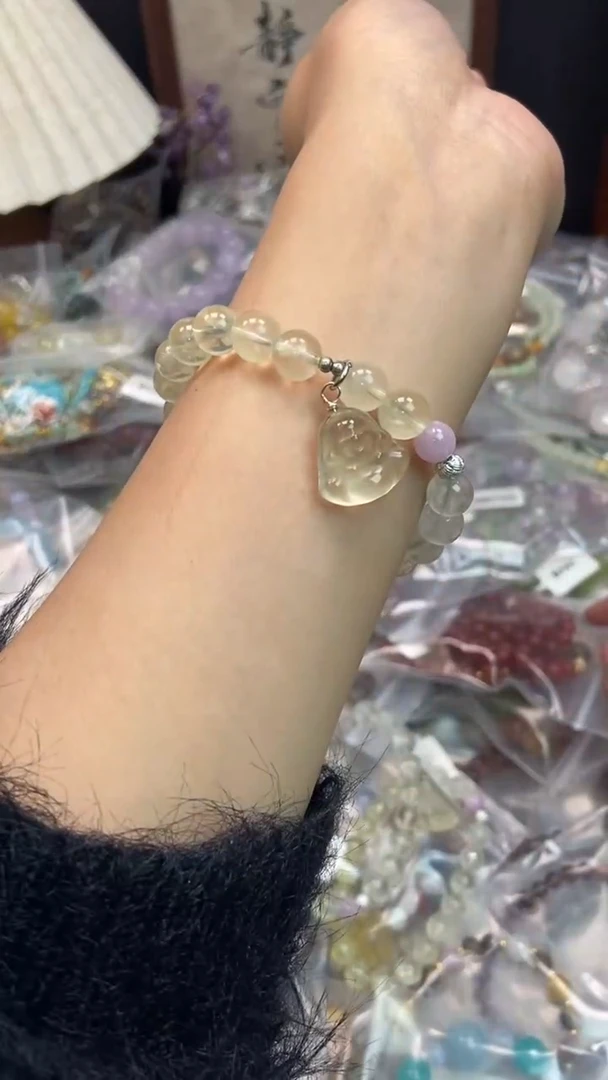 未镶嵌手链黄晶445