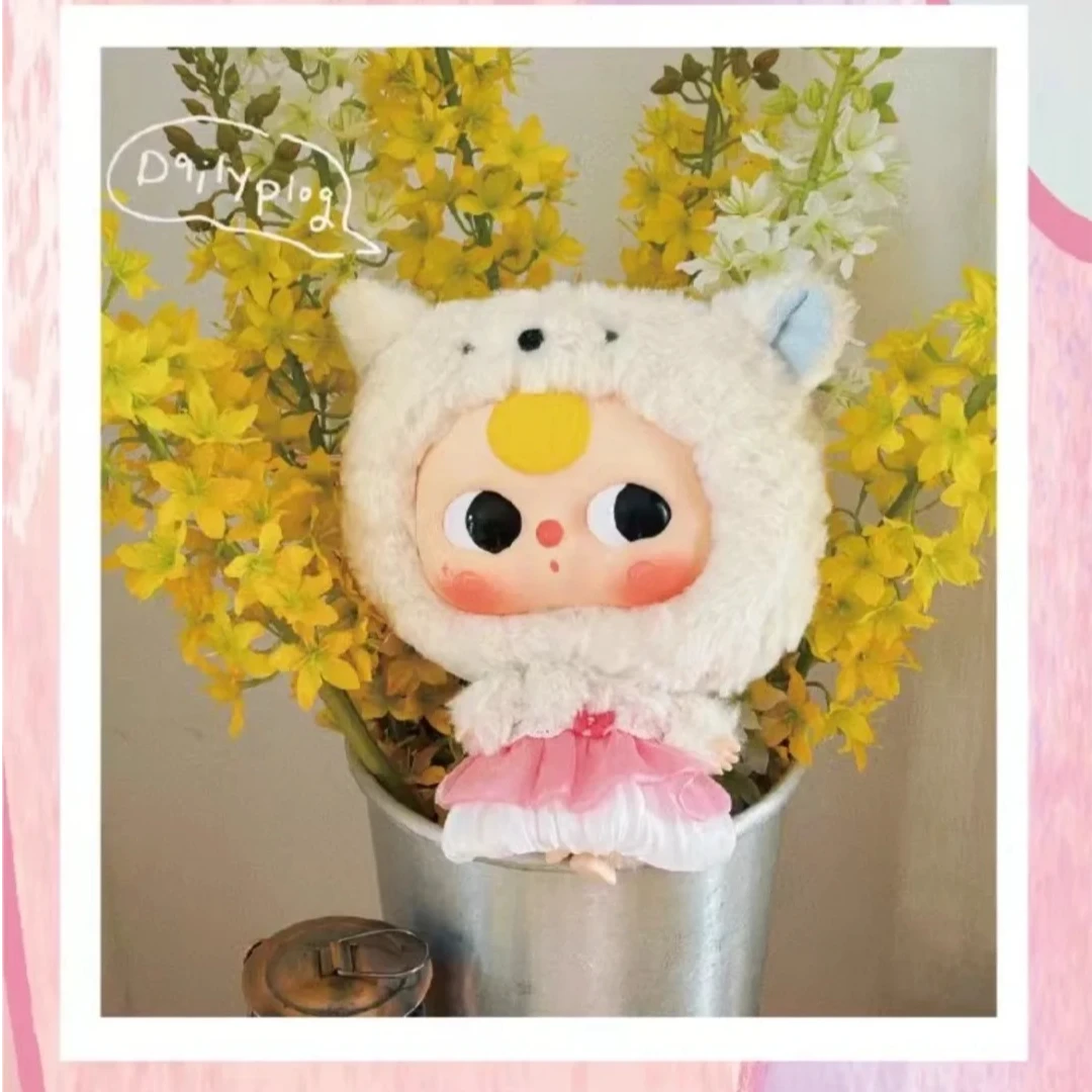 Babythree 娃三岁【大头宝宝拉链包】Y1 毛绒盲盒公仔摆件礼物潮玩