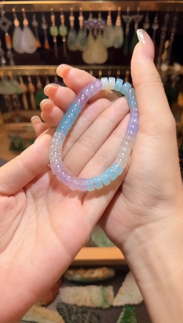 玛瑙/玉髓手链合金玛瑙手串随机发货发一件