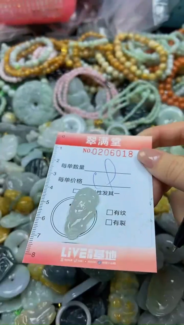 颈饰未镶嵌翡翠闪购0206018