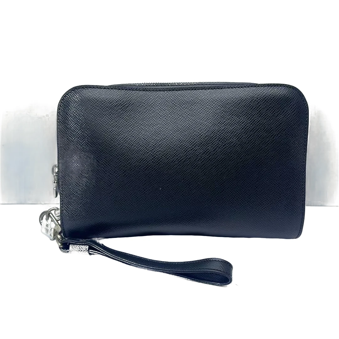 95新 LouisVuitton/路易威登 LV经典全皮素板手拿包（809）