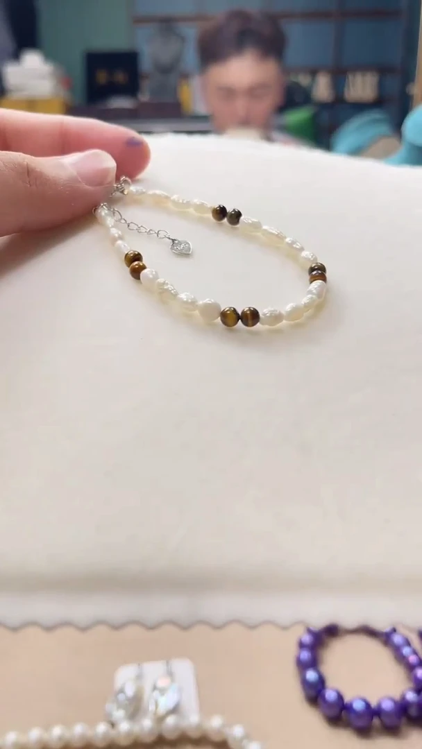 未镶嵌手绳淡水珍珠498号