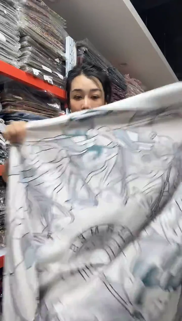 亚麻芳姐围巾福利064