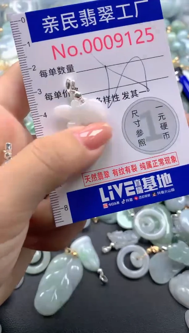 颈饰未镶嵌翡翠9125