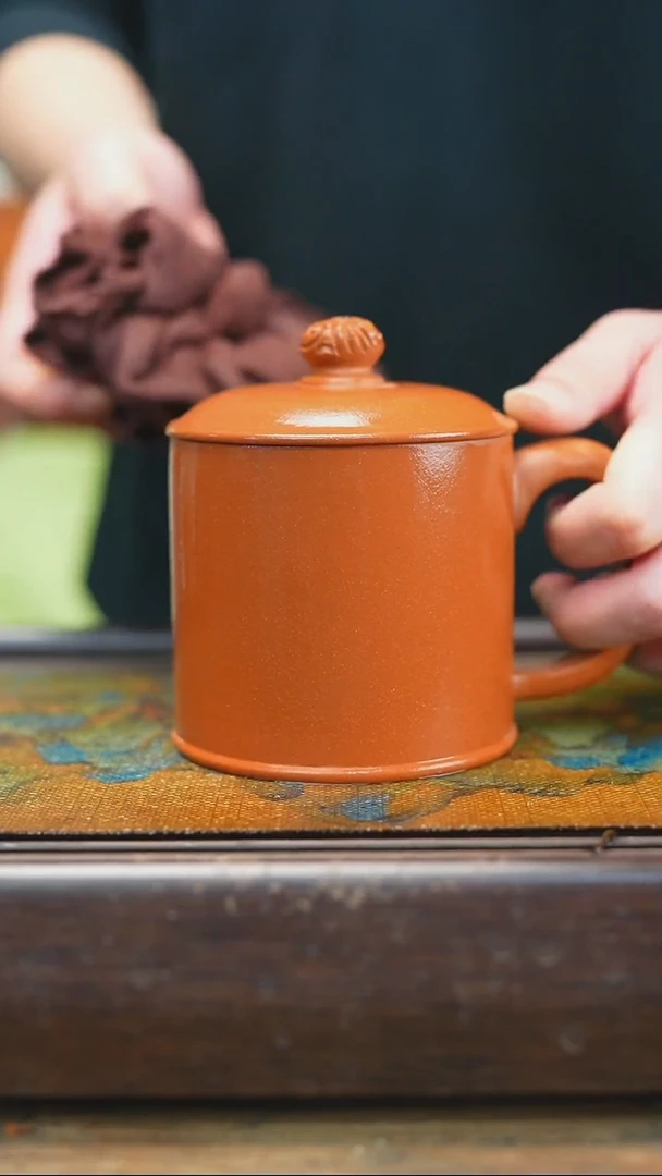 【闪购商品】紫砂茶杯1.19   降坡泥  盖杯