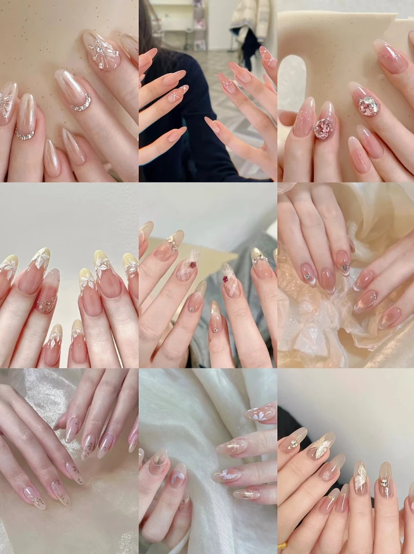 阿福纯手工穿戴甲·显白融肤百搭301-310