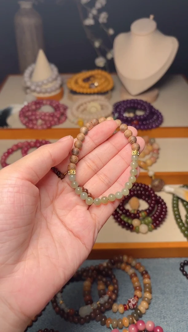 檀香木手串/手链单圈ht沉沉