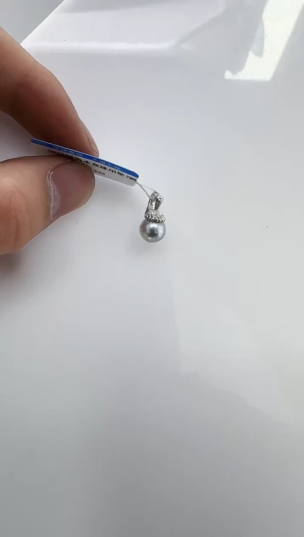 【闪购商品】海水珍珠DA银S925镶嵌c1336 吊坠7