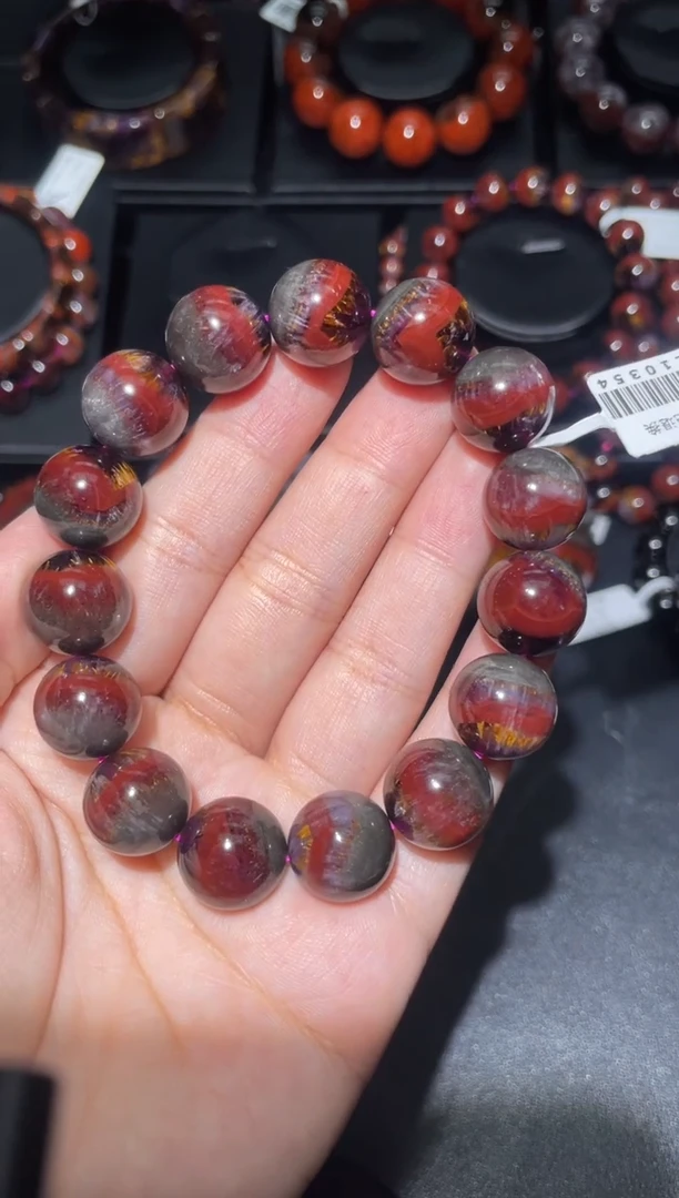 水晶珠宝半成品未镶嵌我****来极光14mm-54