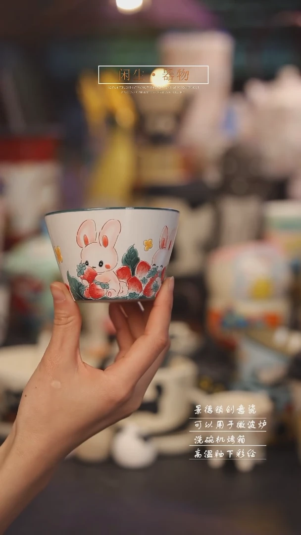 【闪购商品】景德镇可爱设计师款陶瓷