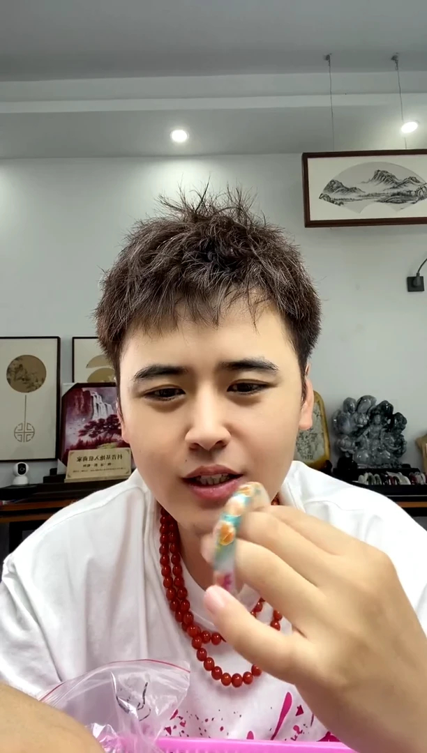 玛瑙/玉髓颈饰未镶嵌手镯60圈口