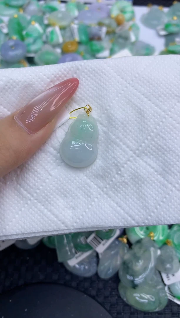 颈饰未镶嵌翡翠天然缅甸A货翡翠