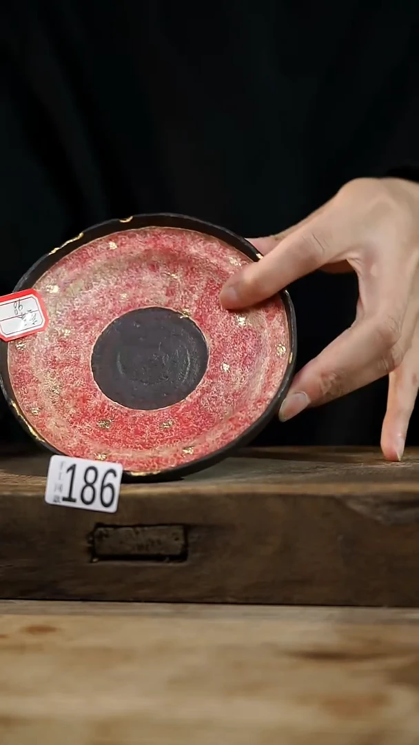 瓷片设计师手作！！！设计师系列！！！！岩矿泥点金系列